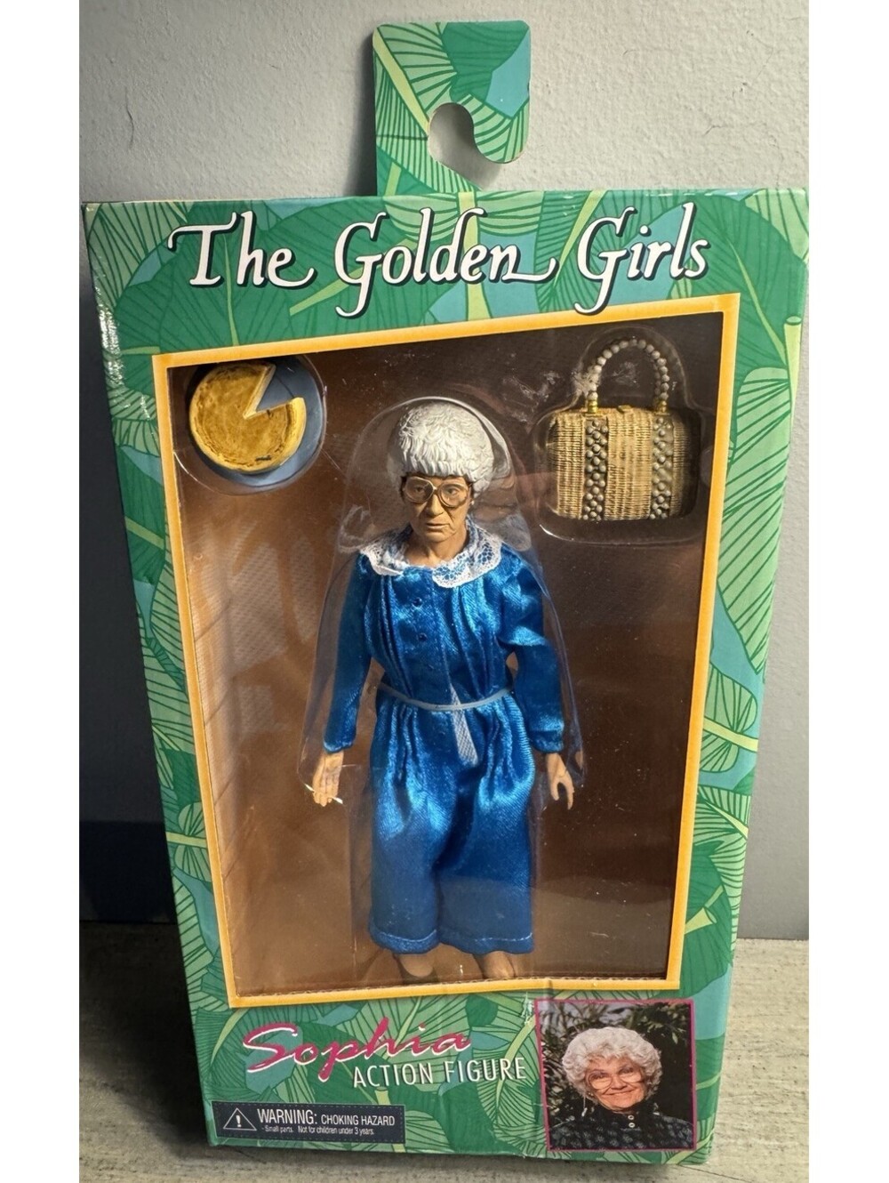 NECA 8 inch Golden Girls Sophia Action Figure, Blue - 44896